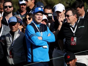 Comedian Norm Macdonald during The Match: Tiger vs Phil at Shadow Creek Golf Course on November 23, 2018 in Las Vegas, Nevada.