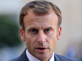 French President Emmanuel Macron