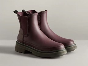 Refined Chelsea Boot in chestnut, $210 at Hunter, hunterboots.com.