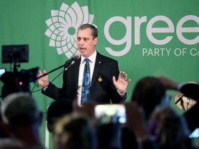 Green party candidate Paul Manly, pictured in 2019, appeared to be defeated for re-election to his riding in Nanaimo-Ladysmith on Monday.