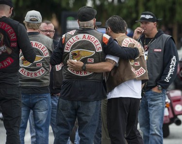 In photos: Hells Angels bid farewell to one of their own | Vancouver Sun