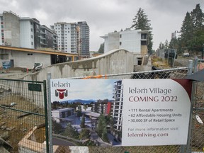 The site of the Musqueam development near UBC in 2021