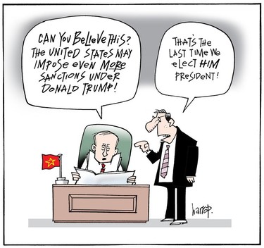 Graham Harrop's editorial cartoon for July 29, 2017.