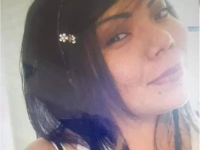 Portrait of Navajo woman Pepita Redhair, 27, who went missing in March 2020 in Albuquerque, New Mexico, U.S.