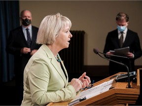 Dr. Bonnie Henry, provincial health office.