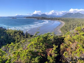 Tofino’s Cox Bay Beach.