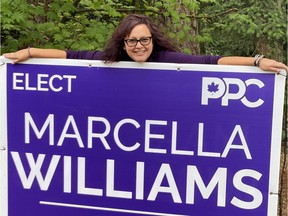 Marcella Williams was the candidate for the People's Party of Canada in Burnaby South in the October 2021 federal elections.