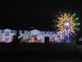 A lavish, loud Surrey wedding featured a ferris wheel and drew the ire of some neighbours.