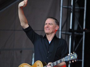 Bryan Adams performs at the final Summer Sounds FM concert series at Shell Place in Fort McMurray, Alta. on Saturday, July 13, 2019.