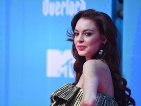 Bilbao Exhibition Centre hosts the 25th MTV Europe Music Awards in Bilbao, Basque Country in Spain. Featuring: Lindsay Lohan Where: Bilbao, Basque Country, Spain When: 04 Nov 2018