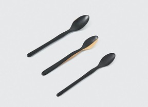 Spoons made from African Blackwood by a master carver from the Dogon tribe, Mali.