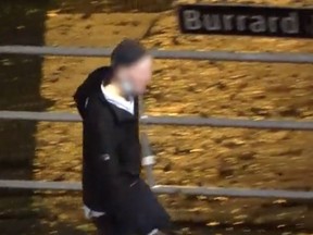Vancouver Police have identified a suspect seen chasing a pedestrian with a large stick in downtown Vancouver. A 26-year-old West End resident was already wanted BC-wide for a different offence, and was taken to jail by VPD.