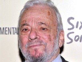 Composer Stephen Sondheim attends HBO's New York Premiere of "Six by Sondheim" at Museum of Modern Art on November 18, 2013 in New York City.