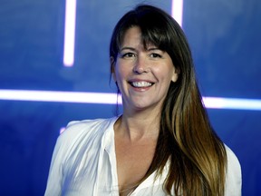 Patty Jenkins attends the European premiere of "Ready Player One" in London March 19, 2018.