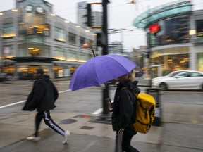 Expect showers on Saturday in Metro Vancouver.