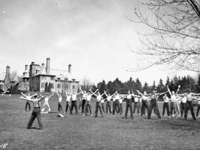 Physical Training No.1 Convalescent Hospital R.C.A.F., Hamilton Ont., Canada, dated October 1944.