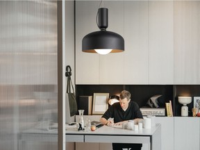 Lighting designer Lukas Peet and his new Spotlight design.