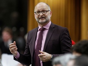 Canada's Minister of Justice and Attorney General of Canada David Lametti (pictured) is co-introducing the bill with and Gender Equality and Youth Minister Marci Ien. REUTERS/Blair Gable