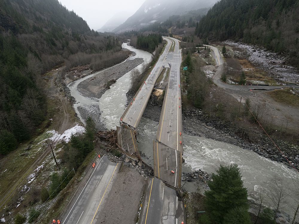 Permanent repairs to the Othello section of the Coquihalla Highway to ...