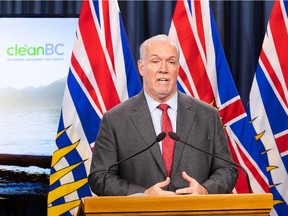 B.C. Premier John Horgan.