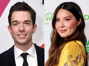 John Mulaney and Olivia Munn.