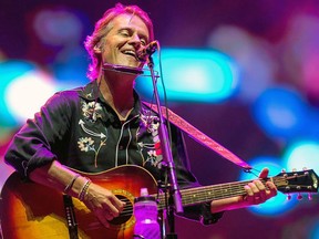 Jim Cuddy of Blue Rodeo performs at the RBC Bluesfest on the grounds of the Canadian War Museum. The singer is the founder of the annual Junos game and he will be one of many Canadian music stars lacing them up March 15 in London.