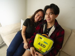 Esmeralda Gomez is grateful her son Alex Romero Gomez survived a medical emergency with the help of a publicly accessible defibrillator.