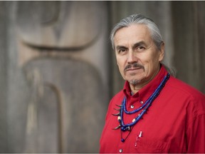 James Hart, artist and hereditary chief of the Eagle Clan of the Haida Nation.