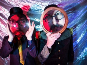 Sean Lennon and Les Claypool (Primus) are The Claypool Lennon Delirium. Their debut album Monolith of Phobos is released June 3, 2016. [PNG Merlin Archive]