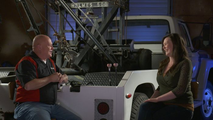 Nicole Tomlinson, showrunner for Highway Thru Hell, chats with Jamie Davis of Hope-based Jamie Davis Heavy Rescue. The last episodes of Season 10 air in January. Viewers will have to wait for Season 11 for dramatic stories from this fall’s catastrophic flooding.