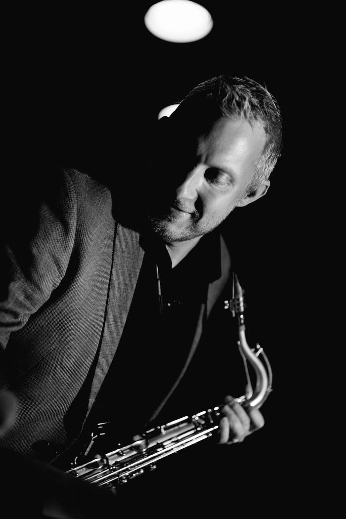  Saxophonist Cory Weeds.