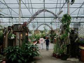 Today’s garden stores are interesting and inspiring places for people of all ages. Photo: Alexandrah Pahl, Tourism Chilliwach.