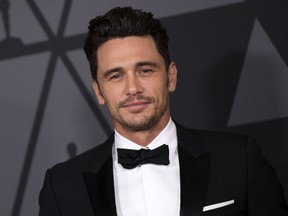 In this file photo taken on November 11, 2017 actor James Franco attends the 2017 Governors Awards, in Hollywood.