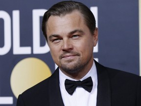 Leonardo DiCaprio arrives to the 77th Golden Globe Awards in Beverly Hills, Calif., Jan. 5, 2020.