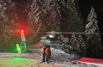 North Shore Rescuu was on Mount Seymour to rescue a lost skier from Suicide Gully on Chrismas Day.