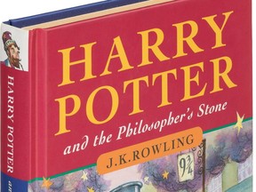 A first edition copy of J.K. Rowling's "Harry Potter and the Philosopher's Stone" sold for $471,000 at auction in the United States.