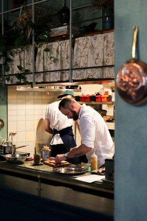 Chef Jesse Poirier of St. Lawrence Restaurant.