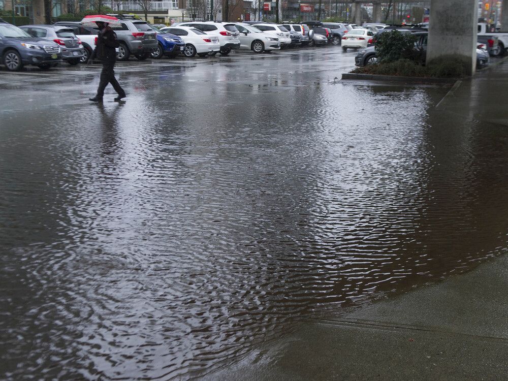 Atmospheric river set to soak parts of B.C., flooding possible