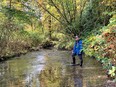 Mark Angelo, chair of the Outdoor Recreation Council of B.C., beside Stoney Creek, one of B.C.’s endangered rivers.