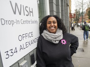 Mebrat Beyene, executive director at WISH Drop-In Shelter in Vancouver