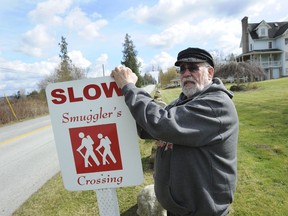 Bob Boule of the Smuggler's Inn, a bed-and-breakfast located in Blaine, Wash., straddling the U.S.-side of Zero Avenue in Surrey.