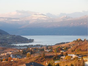 This view of north Okanagan Lake and adjacent countryside was shot from Turtle Mountain. An obstructed view from a Vernon condo was the subject of a recent Civil Resolution Tribunal, which dismissed the claim and alleged associated costs.