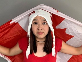 Jaymee Mak stars in Grace Chin's A Funny Thing Happened on My Way to Canada as part of the Advance Theatre Festival at the Shadbolt Centre on Feb. 7-11.