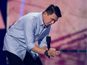Ronny Chieng performs during the Just For Laughs Festival in Montreal on Wednesday July 22, 2015.