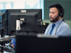 E-Comm Lower Mainland call taker.