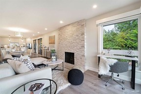 This three-bedroom, three-bathroom townhouse in West Vancouver was listed for $1,680,000 and sold for $1,620,000.