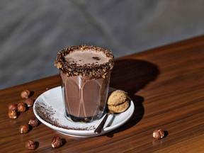 A hot chocolate from Giovane Caffè.