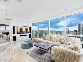 This unit at 3603 – 938 Nelson Street in Vancouver was once owned by actor Jean-Claude Van Damme.