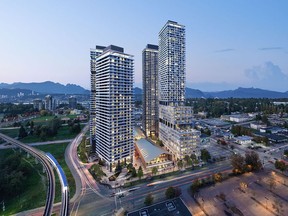 The PARKWAY development by BlueSky Properties will rise in Surrey City Centre.