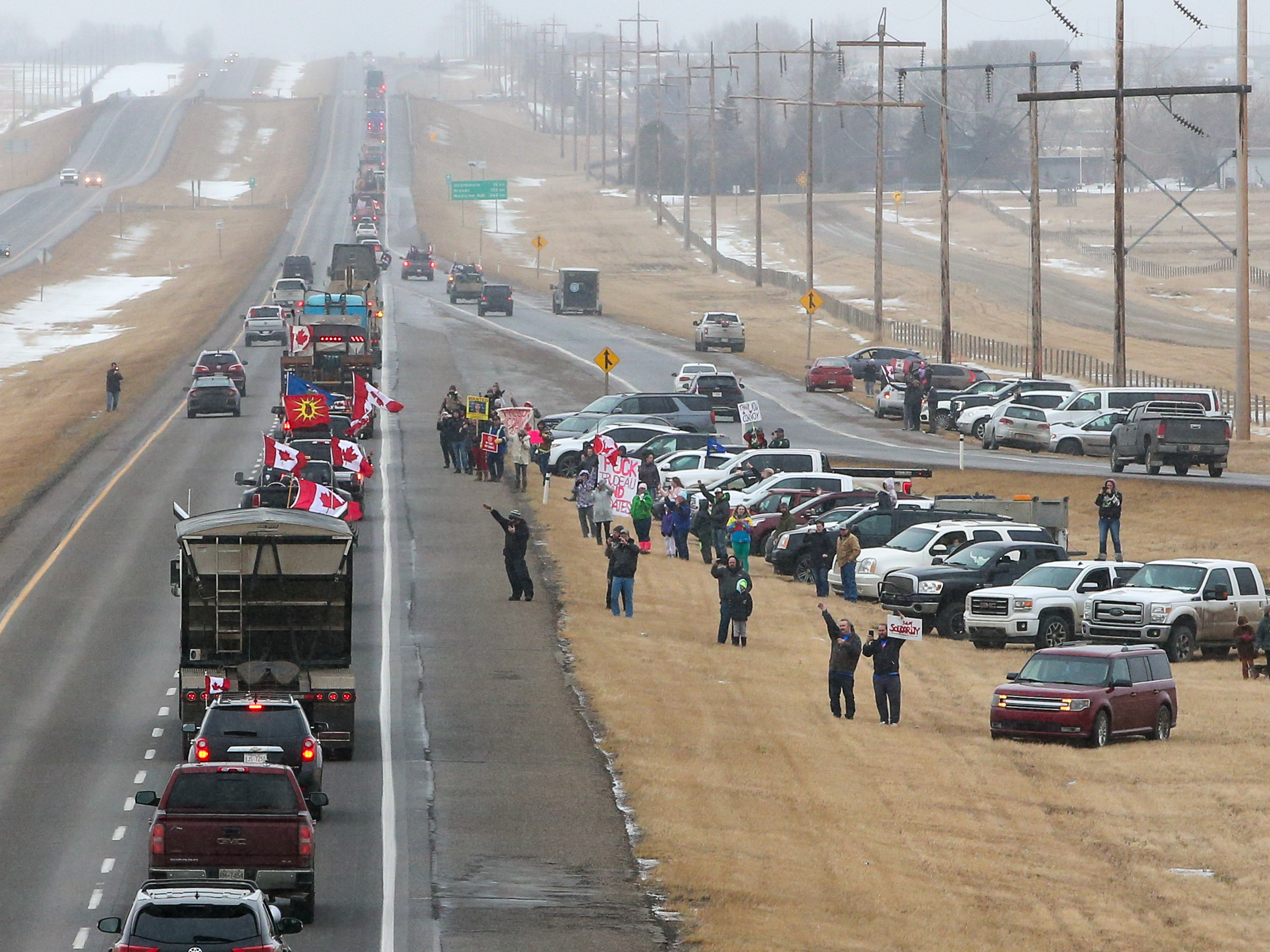 FIRST READING: The giant trucker protest Ottawa is strenuously ignoring